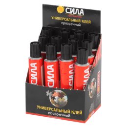 Б0035609 СИЛА | Клей универсальный 30мл прозр. туба