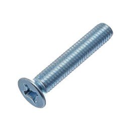 UTORM3091078 СТРОЙМЕТИЗ | Винт М6х30 с потайной головкой цинк. DIN 965 (уп.100шт) класс прочности 4.8. пакет