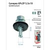 124626 Tech-KREP | Саморез 5.5х19 КР ZP св. (уп.60шт) коробка