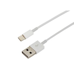 18-0000 Rexant | Кабель USB для iPhone 5/6/7 моделей оригинал (чип MFI) 1м бел.