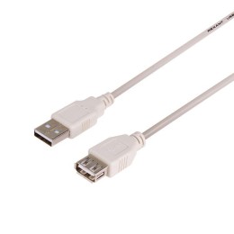 18-1114 Rexant | Шнур USB 2.0 (USB А-USB A) 1.8м бел.
