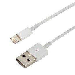 18-1121 Rexant | Кабель USB для iPhone 5/IPad 4/ipod 5 бел.