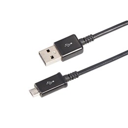 18-4268-20 Rexant | Кабель USB microUSB длинный штекер 1м черн.