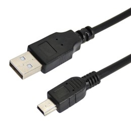 18-1131-2 Rexant | Шнур mini USB (male) - USB-A (male) 0.2м черн.