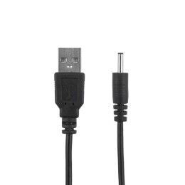 18-0235 Rexant | Кабель USB штекер - DC разъем питание 1.4х3.4мм спираль 1.5 метра
