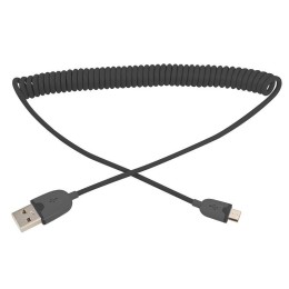18-4300 Rexant | Кабель USB универсальный microUSB шнур витой 1м черн.