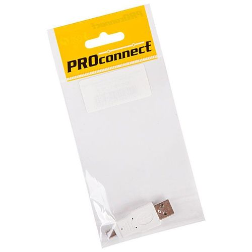 18-1174-9 PROCONNECT | Переходник штекер USB-A (Male) - штекер Mini USB 5pin (Male) (инд. упак.)