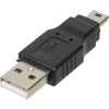 841871 NINGBO | Переходник mini USB B (m) USB A(m) черн.
