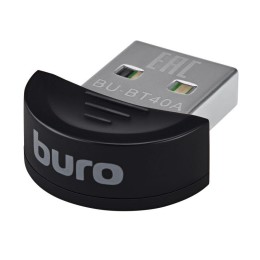 341952 BURO | Адаптер USB BU-BT40A Bluetooth 4.0+EDR class 1.5 20м черн.