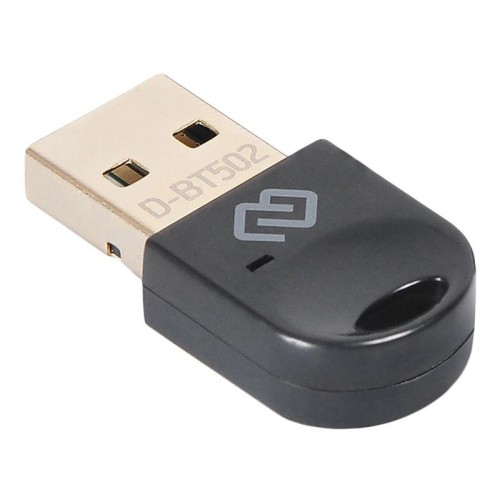 1431084 Digma | Адаптер USB D-BT502 Bluetooth 5.0+EDR class 1.5 20м черн.