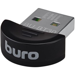 341947 BURO | Адаптер USB BU-BT30 Bluetooth 3.0+EDR class 2 10м черн.