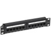 PP12-1UC06U-D05-10 ITK | Патч-панель 1U кат.6 UTP 12 портов 10" Dual IDC