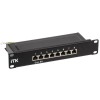 PP08-1UC6AS-D05-10 ITK | Патч-панель 1U кат.6A STP 8 портов 10" Dual IDC