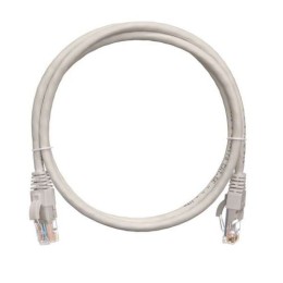 NMC-PC4UD55B-050-C-GY NIKOMAX | Шнур коммутационный кат.5E (класс D) U/UTP 4 пары 24 AWG (7х0.205мм) 100МГц 2хRJ45 (8P8C) T568B заливной с защитой защелки мж BC чистая медь LSZH нг(А)-HFLTx сер. (дл.5м)