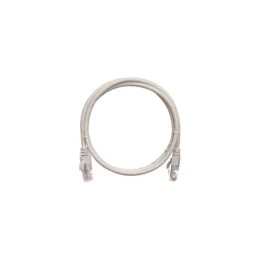 NMC-PC4UD55B-200-C-GY NIKOMAX | Патч-корд кат.5E (класс D) U/UTP 4 пары 24 AWG (7х0.205мм) 100МГц 2хRJ45 (8P8C) BC чистая медь LSZH нг(А)-HFLTx 20м сер.