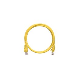 NMC-PC4UD55B-030-C-YL NIKOMAX | Патч-корд кат.5E (класс D) U/UTP 4 пары 24 AWG (7х0.205мм) 100МГц 2хRJ45 (8P8C) BC чистая медь LSZH нг(А)-HFLTx 3м желт.