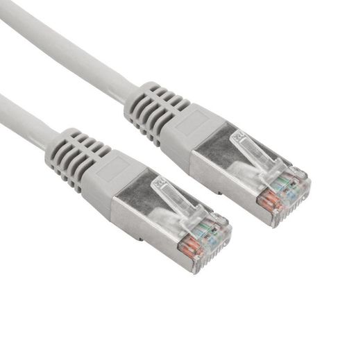 02-0110-03 Rexant | Патч-корд F/UTP CAT 5e RJ45-RJ45 26AWG LSZH сер. 0.3м