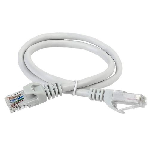 PC01-C6AUL-1M ITK | Патч-корд кат.6А UTP LSZH 1м сер.