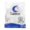 9489c Cabeus | Патч-корд кат.5E U/UTP неэкранир. 2хRJ45/8p8c LSZH PC-UTP-RJ45-Cat.5e-1m-WH-LSZH 1м бел.