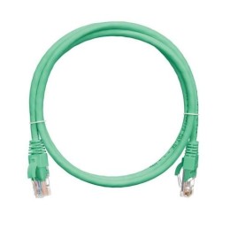 NMC-PC4UD55B-030-C-GN NIKOMAX | Шнур коммутационный кат.5E U/UTP 4 пары (класс D) 100МГц 2хRJ45/8P8C T568B заливной с защитой защелки многожил. BC (чистая медь) 24AWG (7х0.205мм) LSZH нг(А)-HFLTx зел. (дл.3м)