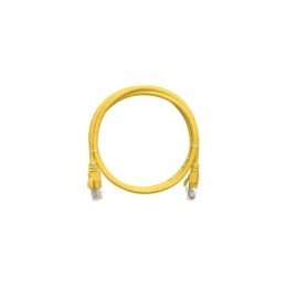 NMC-PC4UD55B-050-C-YL NIKOMAX | Патч-корд кат.5E (класс D) U/UTP 4 пары 24 AWG (7х0.205мм) 100МГц 2хRJ45 (8P8C) BC чистая медь LSZH нг(А)-HFLTx 5м желт.