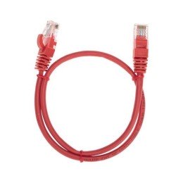 02-0103-05 Rexant | Патч-корд U/UTP CAT 5e RJ45-RJ45 26AWG LSZH красн. 0.5м