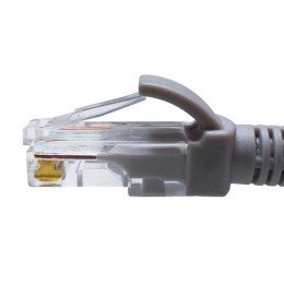 10-0141 SUPRLAN | Патч-корд U/UTP кат.5E 4х2х26AWG (7х0.16мм) Cu LSZH сер. 0.5м