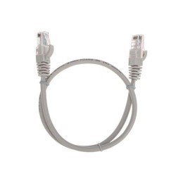 02-0100-05 Rexant | Патч-корд U/UTP CAT 5e RJ45-RJ45 26AWG LSZH сер. 0.5м