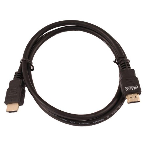 Кабель аудио-видео WH-111(1M) (m)/HDMI (m) 1м позолоч. контакты черн. Lazso 1047385