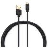 375163 BURO | Кабель Reversible BHP MICROUSB 1M micro USB B (m) USB A(m) 1м черн.