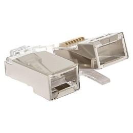 TRC-PLUG-5EFTP-20 EKF | Коннектор RJ45 (8P8C) кат.5E экранир. TERACOM универс. (уп.20шт)