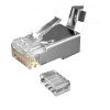 13A-F6-12WT Eurolan | Вилка RJ45 FTP кат.6 1.20мм (уп.50шт)