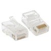 TRC-PLUG-5EUTP-10 EKF | Коннектор RJ45 (8P8C) кат.5E неэкранир. TERACOM универс. (уп.10шт)