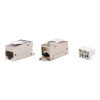 RNK6F90SL DKC | Модуль Keystone RJ45 CAT6 экранир. 90град. (форм-фактор S10) серебр.