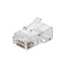 13A-U5-11WT Eurolan | Вилка RJ45 Q-PLUG кат.5E UTP для полевой установки без цвета (уп.50шт)