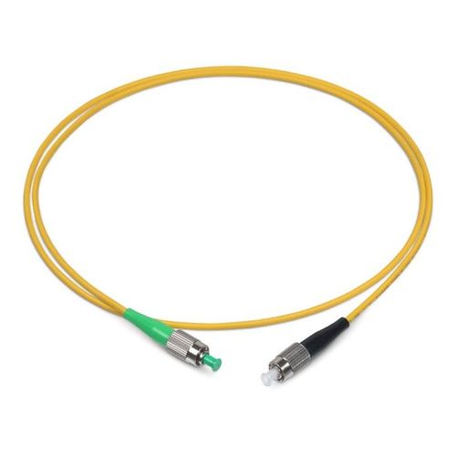 8091c Cabeus | Шнур оптический FOP(s)-9-FC/APC-FC/UPC-1m simplex FC/APC-FC/UPC 9/125 sm 1м LSZH