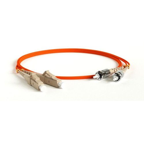 35162 Hyperline | Патч-корд FC-D2-50-LC/PR-ST/PR-H-10M-LSZH-OR волоконно-оптический (шнур) MM 50/125 ST-LC duplex LSZH 10м