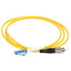 FPC09-FCU-LCU-C1L-30M ITK | Патч-корд оптический коммутационный переходной для одномодового кабеля (SM); 9/125 (OS2); FC/UPC-LC/UPC (Simplex) (дл.30м)