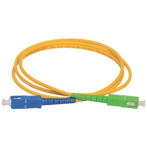 FPC09-SCU-SCA-C1L-15M ITK | Патч-корд оптический коммутационный соединительный для одномодового кабеля (SM); 9/125 (OS2); SC/UPC-SC/APC (Simplex) (дл.15м)