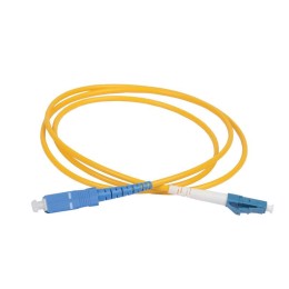 FPC09-LCU-SCU-C1L-1M ITK | Патч-корд оптический коммутационный переходной для одномодового кабеля (SM); 9/125 (OS2); LC/UPC-SC/UPC; одинарного исполнения (Simplex); LSZH (дл.1м)