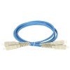 FPC5004-SCU-SCU-C2L-15M ITK | Патч-корд оптический коммутационный соединительный для многомодового кабеля (MM); 50/125 (OM4); SC/UPC-SC/UPC (Duplex) (дл.15м)