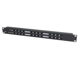 1000634327 OSNOVO | Инжектор пассивный PoE Fast Ethernet на 12 портов Midspan-12/P