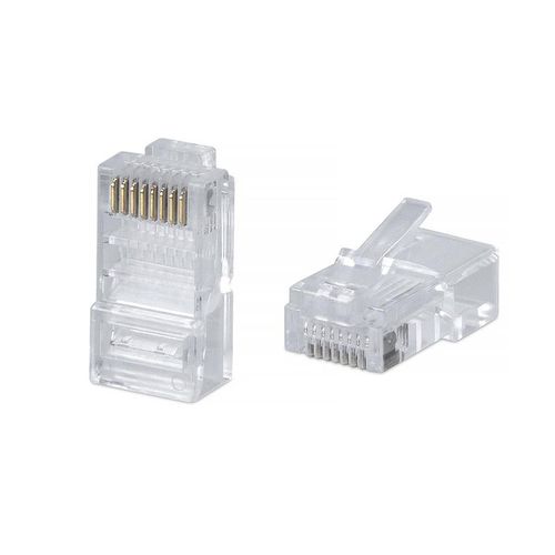 7009c Cabeus | Коннектор RJ45 (8P8C) под витую пару кат.5E универс. для ож и мж кабеля для проводников s=105мм по изоляции