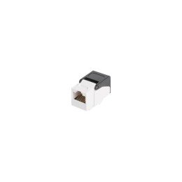 NMC-KJUD2-NT-WT NIKOMAX | Модуль-вставка Keystone кат.5E (класс D) неэкранир. 100МГц RJ45 (8P8C) неэкранир. самозажимной T568A/B бел.