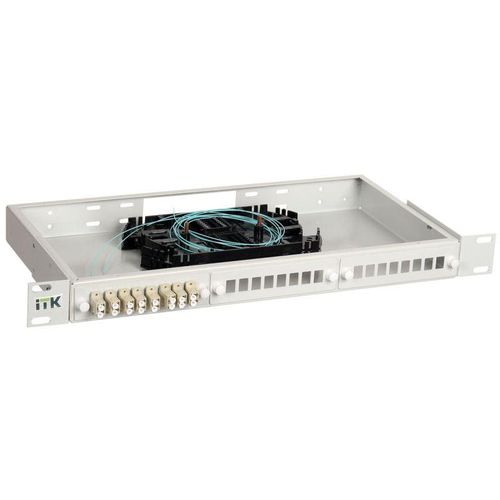 FOBX24-1U-20LCUD04 ITK | Кросс укомплектованный 1U LC (duplex) 20 портов (OM4)