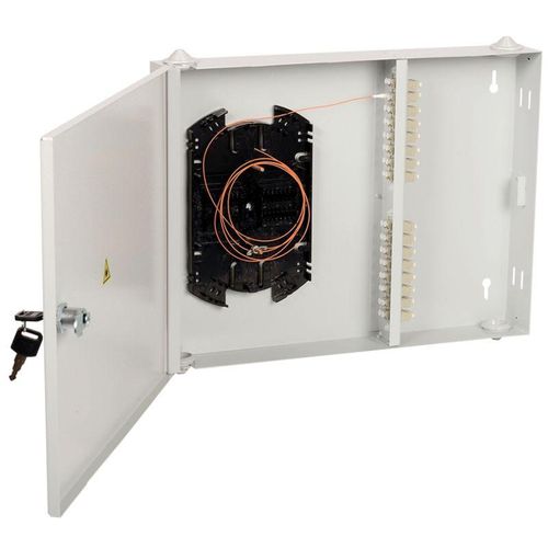 FOBX24-N-20LCUD04 ITK | Кросс укомплектованный настенный LC (duplex) 20 портов (OM4)
