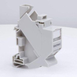 RNW1DIN DKC | Адаптер на DIN рейку для модулей Keystone (для модулей форм-фактора S19)
