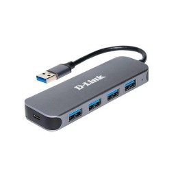 1857431 D-Link | Концентратор DUB-1341/C2A с 4 портами USB 3.0