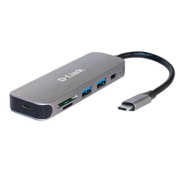 1746196 D-Link | Концентратор DUB-2325/A1A с 2 портами USB 3.0 1 портом USB Type-C