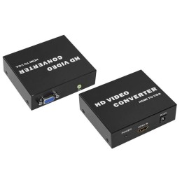 17-6908 Rexant | Конвертер HDMI на VGA + 3.5мм аудио